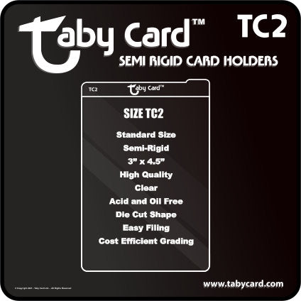 Taby Card TC2 Semi Rigid Card Holders