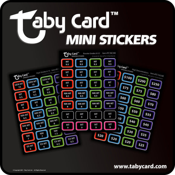 Taby Card Mini Stickers