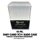 10 pk. Taby Card™ TC11 Acrylic Slide Case - Holds Large Size Semi Rigid Card Sleeves