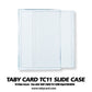 Taby Card™ 20 Pc. CARD GRADING KIT includes Slide Cases, Semi Rigid Card Sleeves, Mini Stickers Sheets