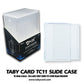 10 pk. Taby Card™ TC11 Acrylic Slide Case - Holds Large Size Semi Rigid Card Sleeves
