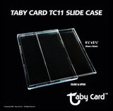 Taby Card™ 30 Pc. CARD GRADING KIT - 30 Slide Cases, 50 Semi Rigid Card Sleeves, 15 Mini Stickers Sheets