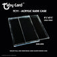 Taby Card™ 20 Pc. CARD GRADING KIT includes Slide Cases, Semi Rigid Card Sleeves, Mini Stickers Sheets