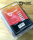 Taby Card™ TC2 Semi Rigid Card Holders 1000 pcs. 5 Boxes (Pre-Grading Stickers Included)