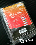 Taby Card™ TC2 Semi Rigid Card Holders 1000 pcs. 5 Boxes (Pre-Grading Stickers Included)