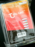 Taby Card™ TC2 Semi Rigid Card Holders 200 Count Box (Pre-Grading Stickers Include)