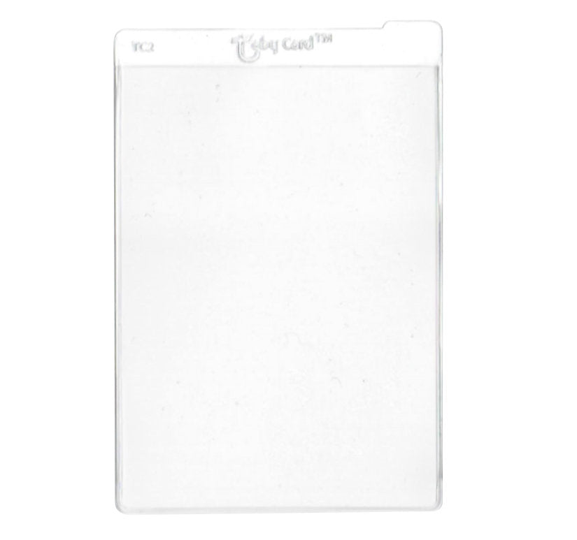Taby Card™ TC2 Semi Rigid Card Holders 200 Count Box (Pre-Grading Stickers Include)