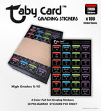 Taby Card™ TC2 2800 pc. High Grade(s) Sticker Set! x100 Sticker Sheets